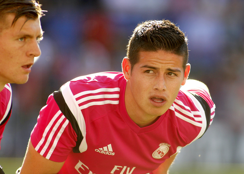 James Rodriguez - Red Adidas Jersey Number 10 