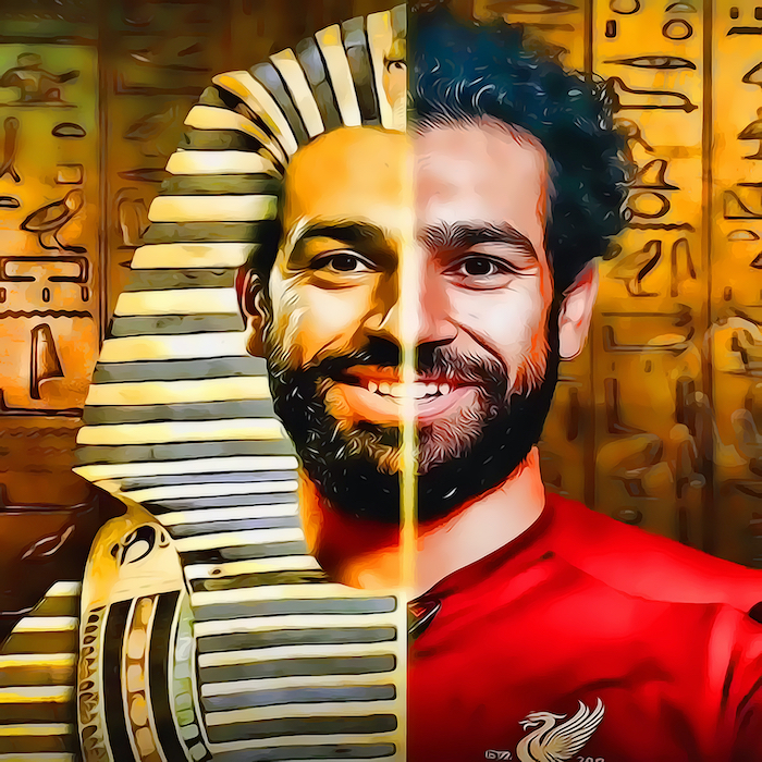 Mohamed Salah - Egyptian Pharaoh Tutankhamun